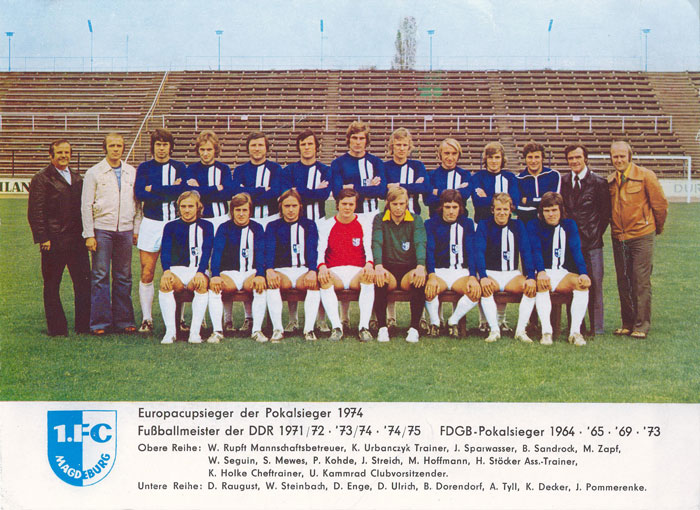 21.05.1975 FC Carl Zeiss Jena Wolfgang Seguin FC Magdeburg Carl Zeiss Ol 74/75 1 